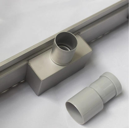 Bathroom Stainless Steel Linear Shower Floor Drain Channel Gully Waste Trap