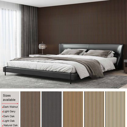 SKY Acoustic Decorative Wall Panels MDF Wood Veneer Sound Proofing 120/240x60cm