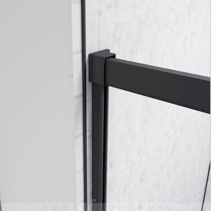 SKY bathroom Sliding Shower 8mm Door EASY CLEAN Tempered Glass