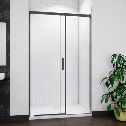 SKY bathroom Sliding Shower 8mm Door EASY CLEAN Tempered Glass