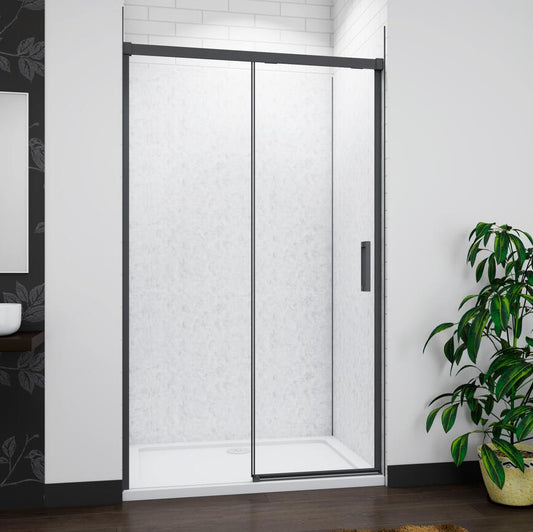 SKY bathroom Sliding Shower 8mm Door EASY CLEAN Tempered Glass