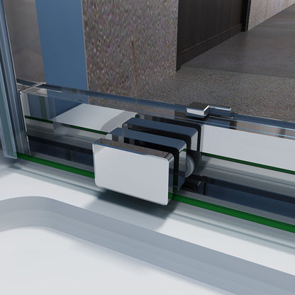 Shower Sliding Enclosure 8mm Glass Screen, Stone tray optional