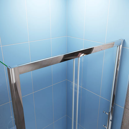 Shower Sliding Enclosure 8mm Glass Screen, Stone tray optional