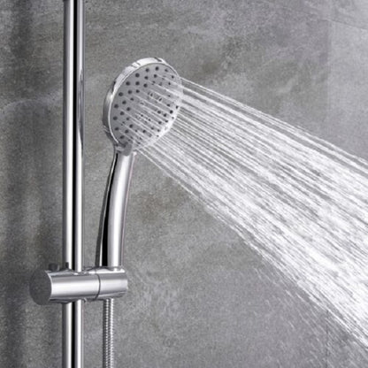 thermostatic shower silver mixer