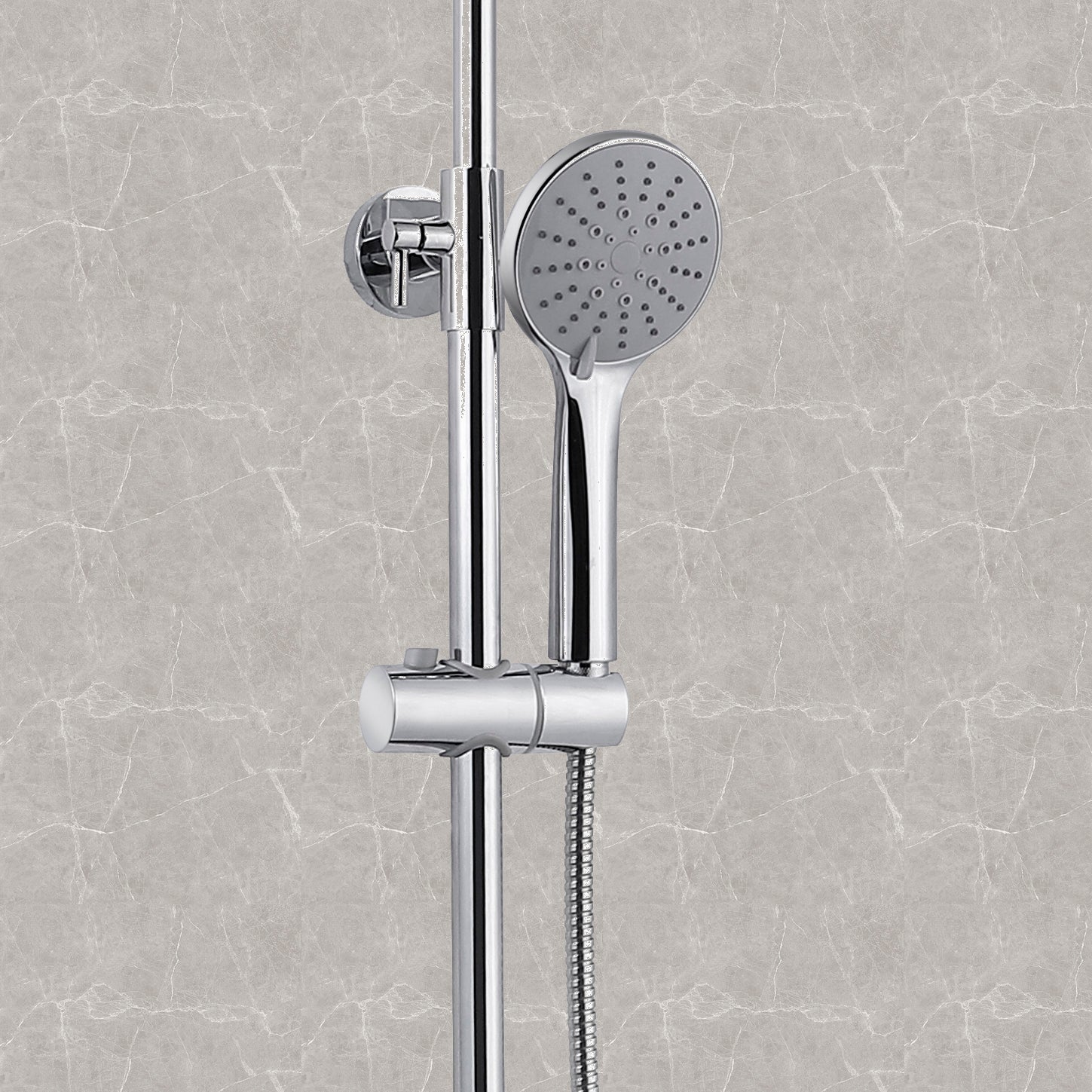 SKY NEW CHROME SHOWER SET