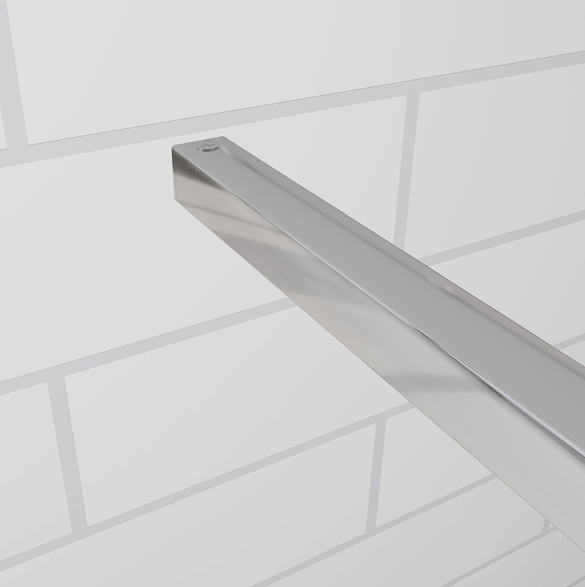 Walk In Shower Screen Panel EasyClean Curved Glass Cubicle 200cm
